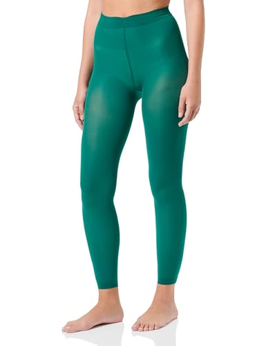 Hudson Damskie legginsy 001744 Micro 50, półprzezroczyste, 50 den, matowe, 44/46, jaskrawy zielony, równomierny wygląd w wysokiej jakości, Brilly Green, 44-46