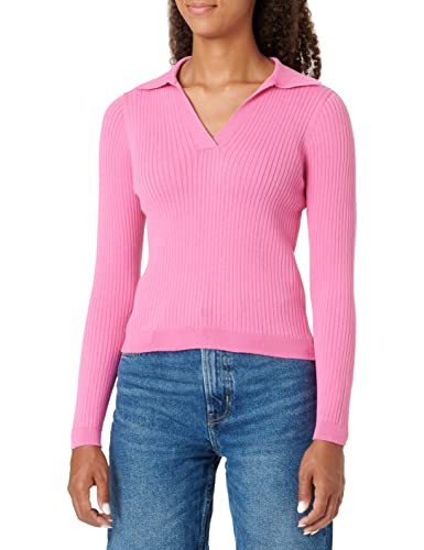 ONLY Onlnimone Ls Life Polo KNT Noos sweter damski, Księżyc truskawkowy, XXL