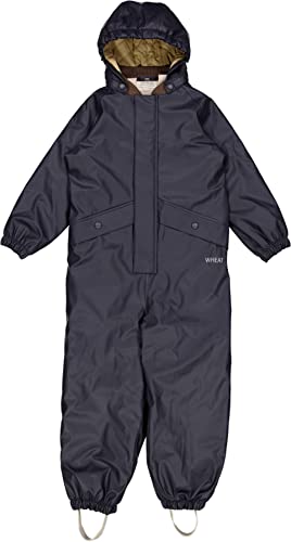 Wheat Dziecięcy kombinezon przeciwdeszczowy dla dzieci, uniseks, głębokie, 116/6y