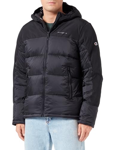 Champion Legacy Outdoor-Colorblock Hooded Kurtka Mężczyźni, Nero, L