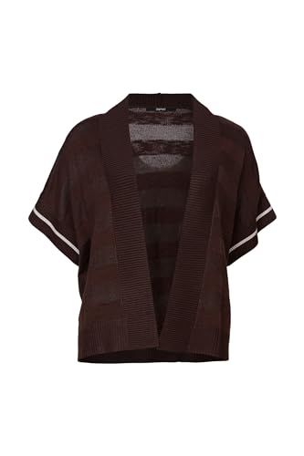 ESPRIT Damski kardigan z dzianiny, 220 / ust Brown, L