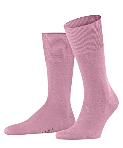 FALKE Mężczyźni Skarpety Airport M SO Wełna Merynosa Bawełna jednokolorowe 1 Para, Różowy (Light Rosa 8276), 45-46