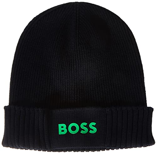 BOSS Męska czapka typu beanie, Dark Blue402., jeden rozmiar