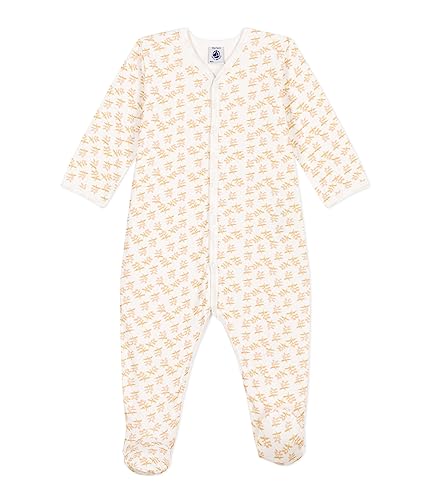 Petit Bateau Dziewczyna do spania dobrze i mar/MU3M Dziewczyna, marshmallow biały/wielokolorowy, 9 maanden