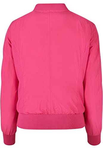 Urban Classics Damska kurtka bomberka, lekka kurtka lotnicza dla kobiet, w wielu kolorach, rozmiary XS-XL, Hibiskus Pink, XL