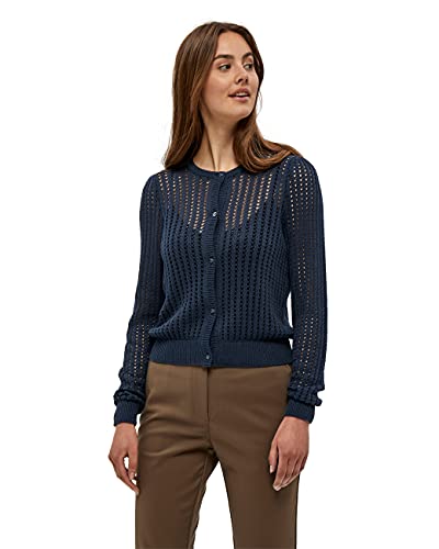 Peppercorn Damski sweter Libby Cardigan, niebieski (Dress Blue), XXL