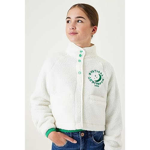 Garcia Kids Dziewczęca koszula Colbert + Gilet, Off White (53), 176 cm