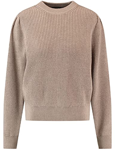 Taifun Sweter damski, Taupe Melange, 38