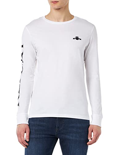 Replay T-shirt męski, Optical White 001, XL