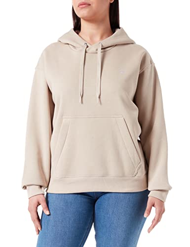 G-STAR RAW Damska bluza z kapturem Premium Core Sw Wmn Ls, beżowy/khaki (Dk Brick C235-1214)b, XS