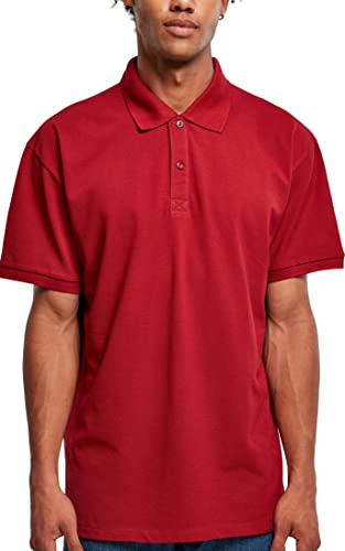 Urban Classics Męska koszula polo Oversized Brickred, rozmiar XL