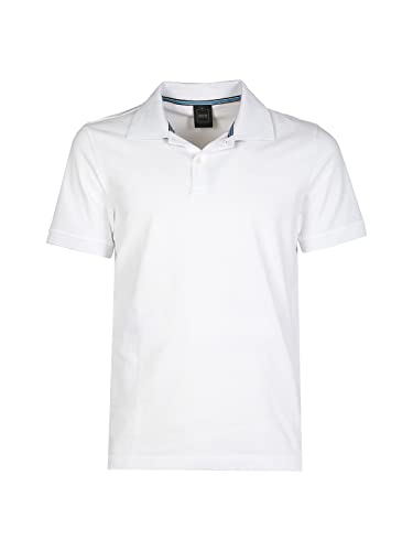 Geox Męska koszulka polo M (DE), biała (Optical White), XXL, optical white, XXL