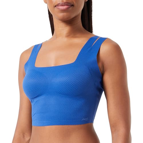 Sloggi Damski top Zero Feel Flow Top, niebieski szafir (Blue Sapphire), L