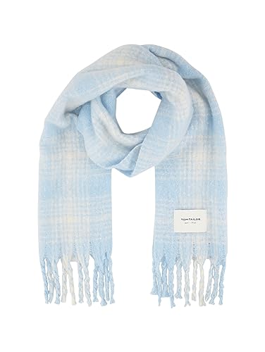 TOM TAILOR Szalik damski, 33749 - Light Cloudy Blue, jeden rozmiar