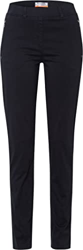 Raphaela by Brax Damskie spodnie w stylu Lavina zimowe bawełniane super slim, ciemnoniebieski, 34W / 32L