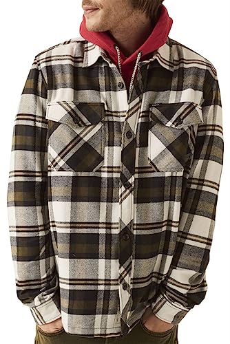 Garcia Męska koszulka męska T21102_Men`s Overshirt kurtka przejściowa, Base Army, L