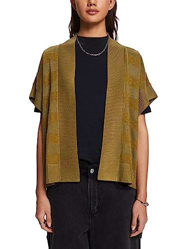 ESPRIT Damski kardigan z dzianiny, 360/oliwkowy, XXL