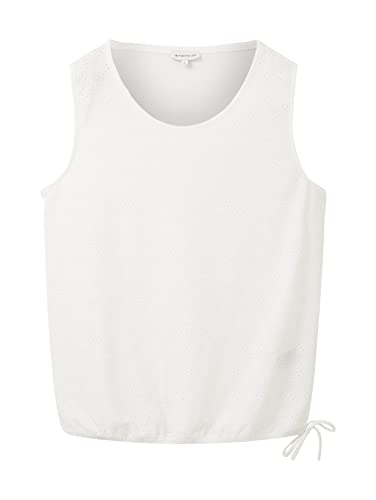 TOM TAILOR Damski top, 10315 - Whisper White, XS