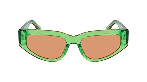 Calvin Klein Damskie okulary przeciwsłoneczne CKJ23603S, zielone, jeden rozmiar, ZIELONY, Rozmiar uniwersalny
