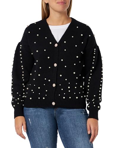 caspio Damski sweter z dzianiny 11025365-CA06, czarny, XL/XXL, czarny, XL-XXL
