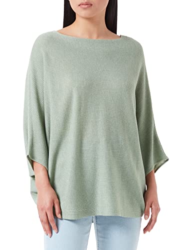 ONLY Damski sweter JDYNEW Behave BATSLEEVE KNT NOOS Pulower, Basil/Szczegóły: melanż, XXL