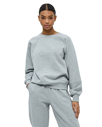 Beyond Now Damska bluza Brooklyn GOTS szara melange, S
