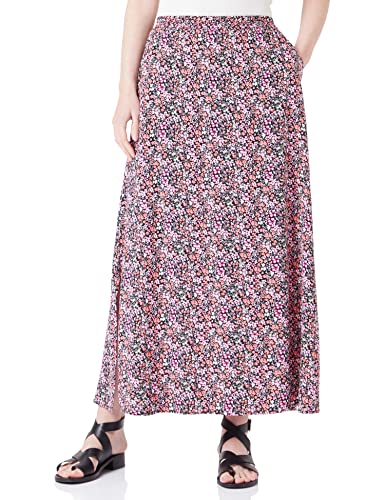 VERO MODA Spódnica damska, Gruzja Peach/Aop: cille, S