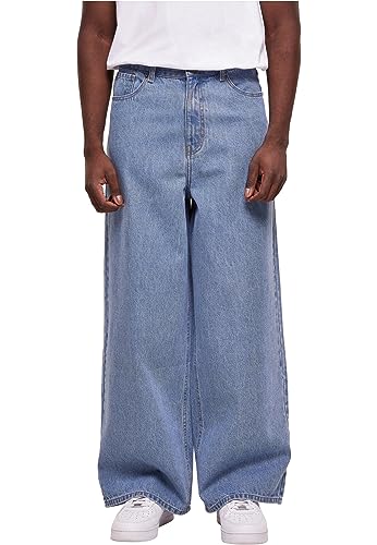 Urban Classics Spodnie męskie, Light Blue Washed, 32