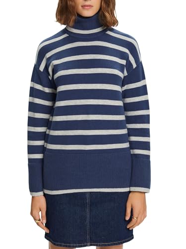 ESPRIT Sweter damski, 422/Grey Blue 3, XL