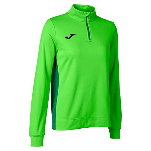 Joma Damska bluza Winner Ii, zielona, błyszcząca, S