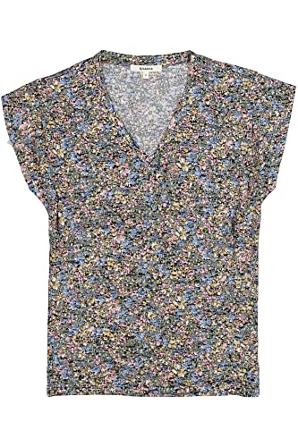 Garcia Damska koszulka z krótkim rękawem, czarna, L, czarny, L