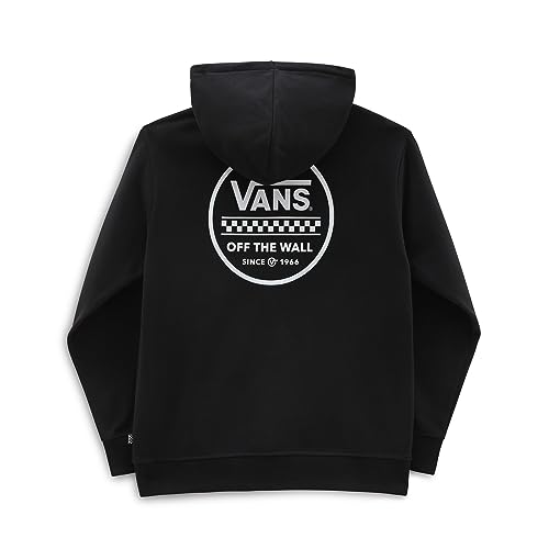 Vans Damska bluza z kapturem Stackton Circle Zip, czarna, XXS, Czarny, XXS