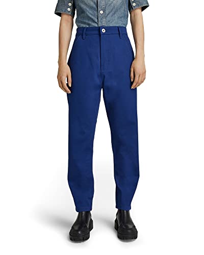G-STAR RAW Boyfriend damskie spodnie chinosy, Niebieski (Ballpen Blue D20070-c900-1822), 33W