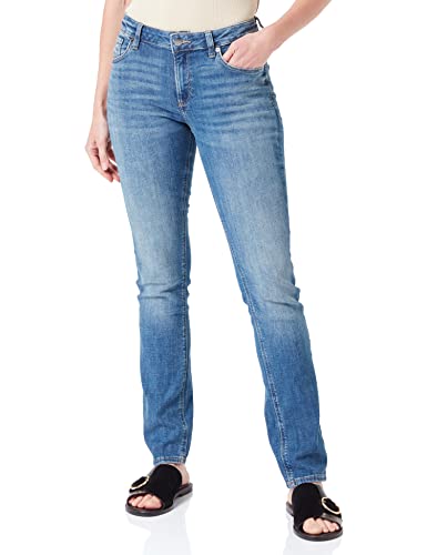 Q/S by s.Oliver Damskie spodnie jeansowe długie, niebieskie, W40 / L34, niebieski, 40W / 34L
