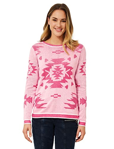 Cecil Damski sweter z dzianiny, B302038, różowy dynamiczny, S, Dynamic Pink, S