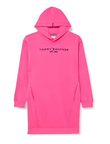 Tommy Hilfiger Dziewczęca luźna sukienka, Pink Alert, 14 Lata