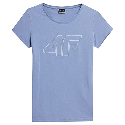 4F Koszulka damska, Denim, XXL