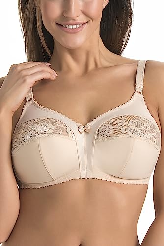Teyli Andorra biustonosz damski bez fiszbin, beżowy, 75G