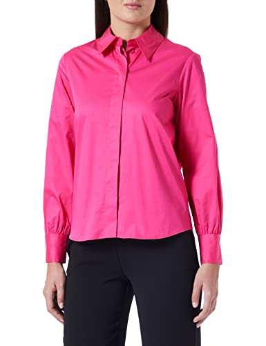 Seidensticker Bluzka damska - modna bluzka - Regular Fit - taliowana - Stretch - Koszula Bluzka Kołnierz - Łatwa do prasowania - Długi rękaw, Rosa, 34