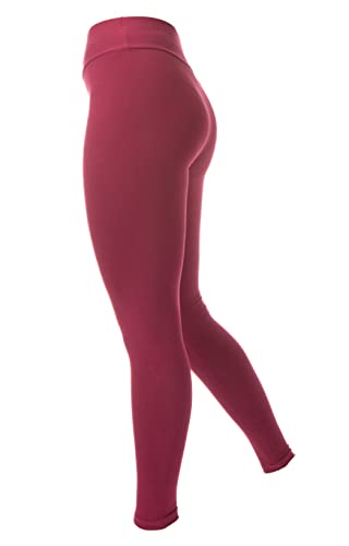 Bensini Women's WGO legginsy, czerwone wino, 48, czerwone wino, 48