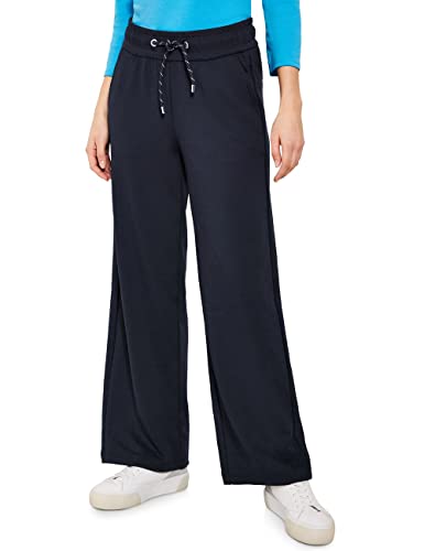 Cecil Damskie spodnie materiałowe Culotte, Deep Blue, (XS) W / 30L