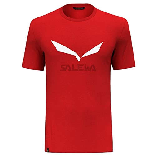 Salewa Solidlogo Dri-Release® T-shirt męski, Flame, 2XL, Flame, XXL