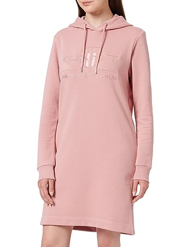 GANT Sukienka damska Reg Tonal Shield, California Pink Melange, XL