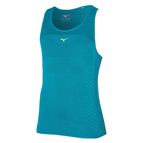 Mizuno Aero Tank Top męski, Algierski niebieski, XXL