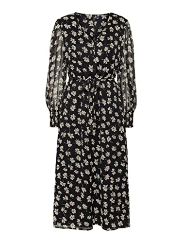 VERO MODA Sukienka damska, czarny/kolor: pica, XS