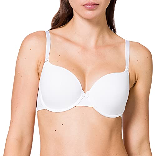 Passionata Miss Joy, zakrywający stanik T-shirtowy, bielizna damska, Weiß, 75C