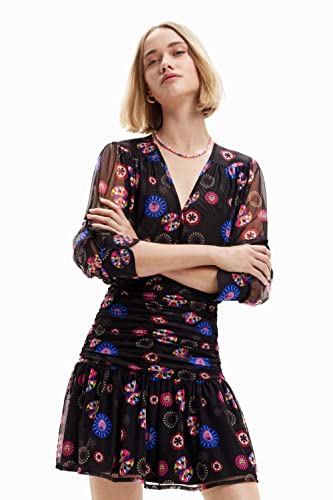 Desigual Sukienka damska, czarny, XXL