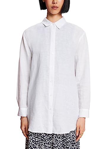ESPRIT Bluzka damska 993EE1F301, 100/WHITE, S, 100 / biały, S