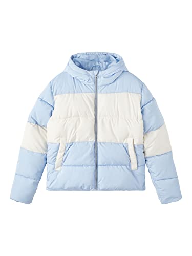 NAME IT Girl's NLFMILJA Short Jacket, Kentucky Blue, 134/140, Kentucky Blue, 134/140 cm