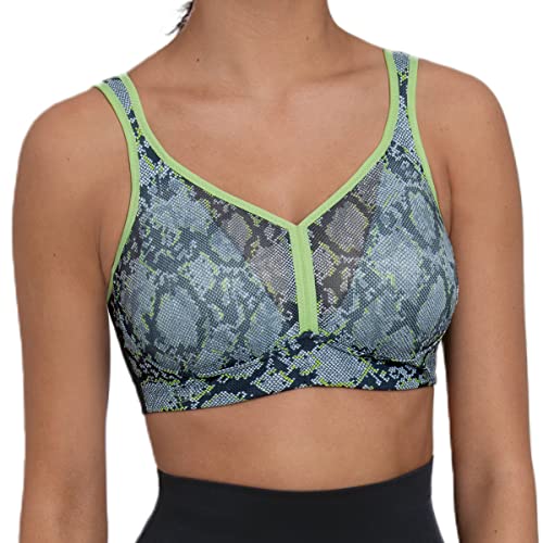Anita - Air Control z Delta Pad - damski biustonosz sportowy - oddychający, Viper Grey, 85F